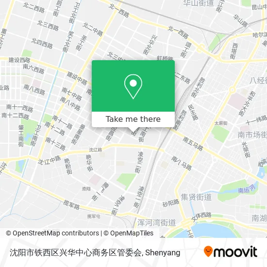 沈阳市铁西区兴华中心商务区管委会 map