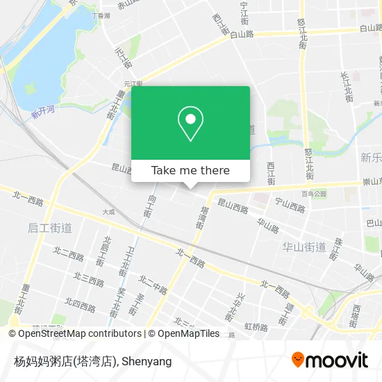 杨妈妈粥店(塔湾店) map