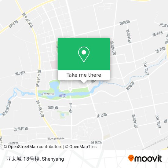 亚太城-18号楼 map