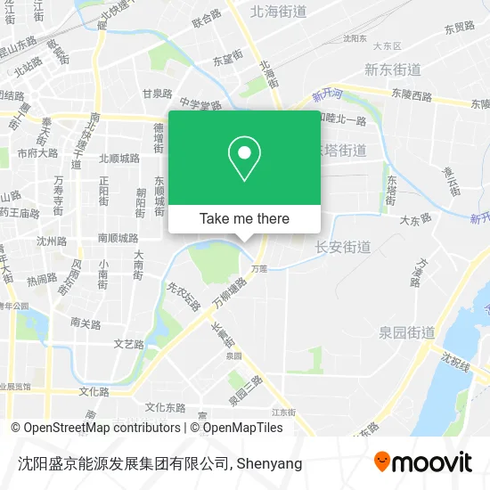 沈阳盛京能源发展集团有限公司 map