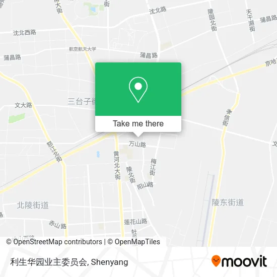 利生华园业主委员会 map