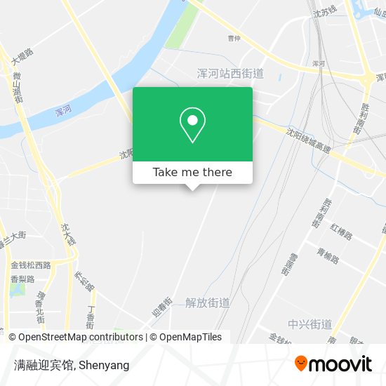 满融迎宾馆 map