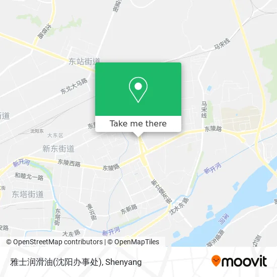 雅士润滑油(沈阳办事处) map