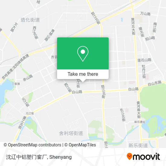沈辽中铝塑门窗厂 map