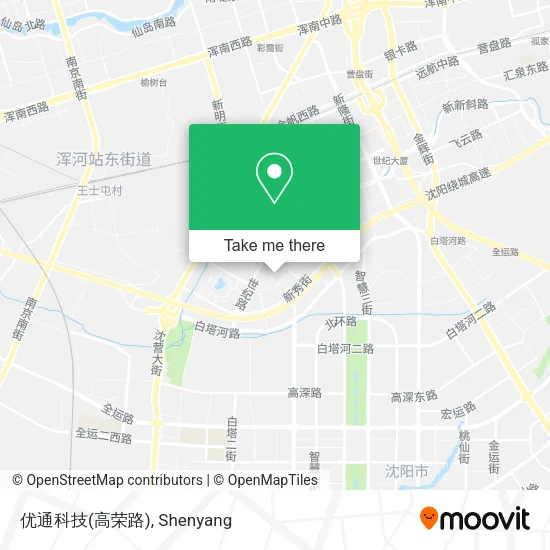 优通科技(高荣路) map