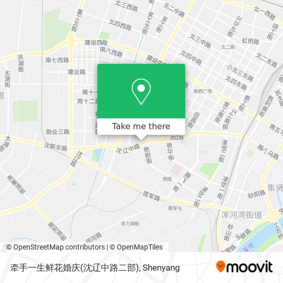牵手一生鲜花婚庆(沈辽中路二部) map