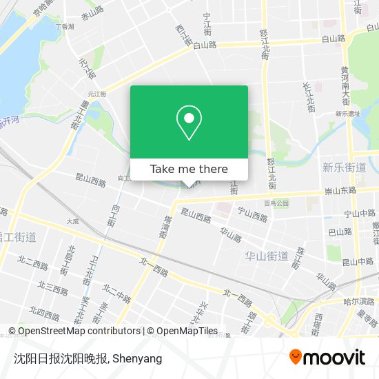 沈阳日报沈阳晚报 map