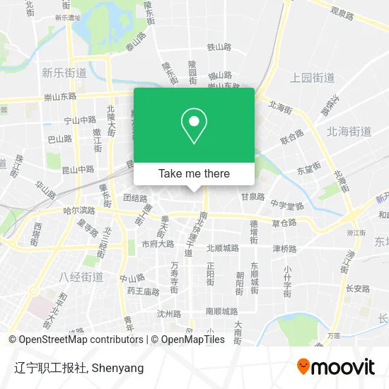 辽宁职工报社 map