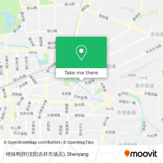 绝味鸭脖(沈阳吉祥市场店) map