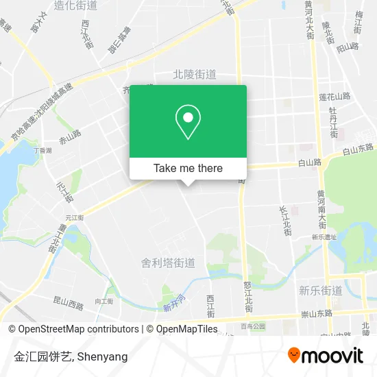金汇园饼艺 map