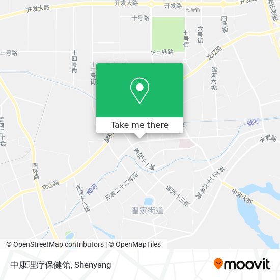 中康理疗保健馆 map