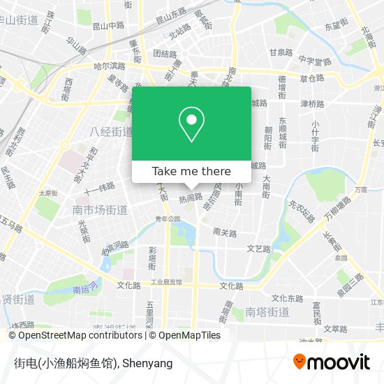 街电(小渔船焖鱼馆) map