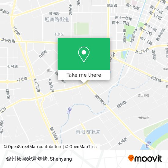 锦州榛枭宏君烧烤 map