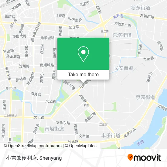 小吉熊便利店 map