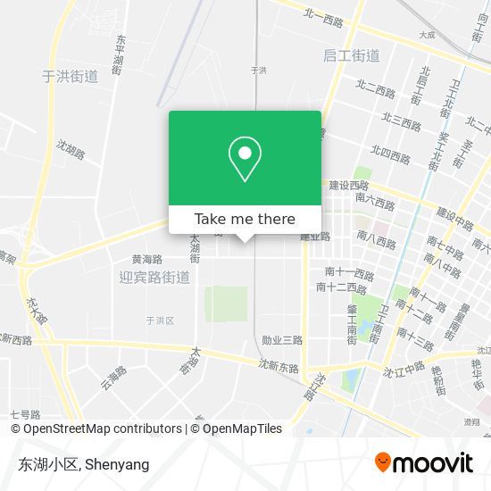 东湖小区 map