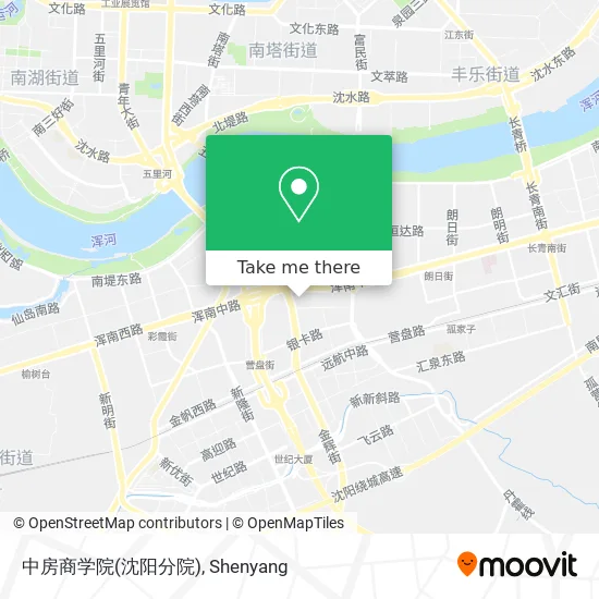 中房商学院(沈阳分院) map