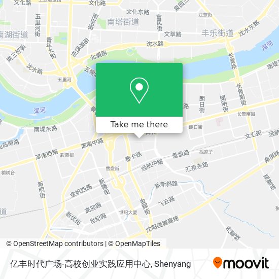 亿丰时代广场-高校创业实践应用中心 map