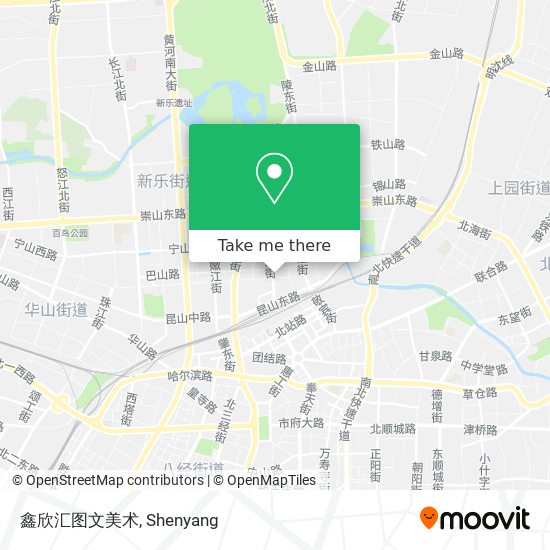 鑫欣汇图文美术 map
