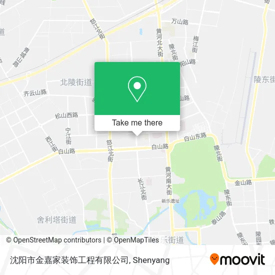 沈阳市金嘉家装饰工程有限公司 map