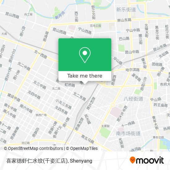 喜家德虾仁水饺(千姿汇店) map