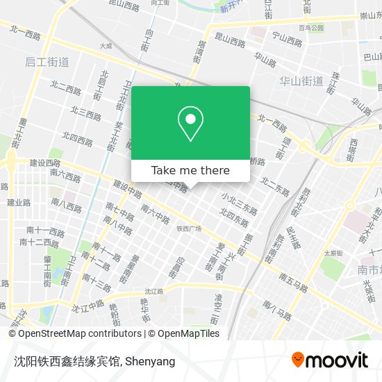 沈阳铁西鑫结缘宾馆 map