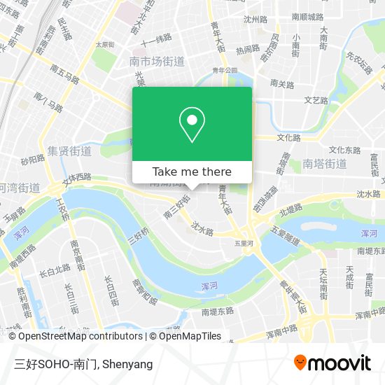 三好SOHO-南门 map