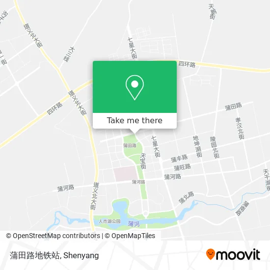蒲田路地铁站 map