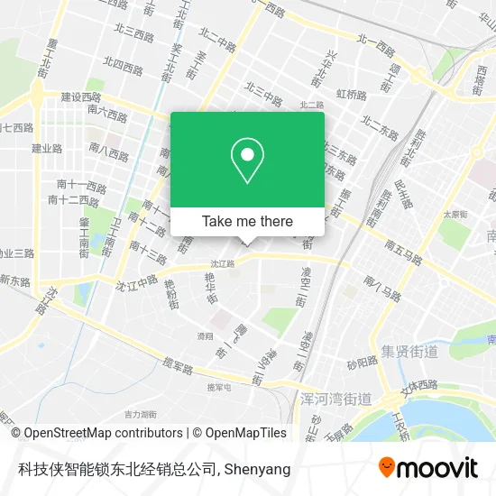 科技侠智能锁东北经销总公司 map