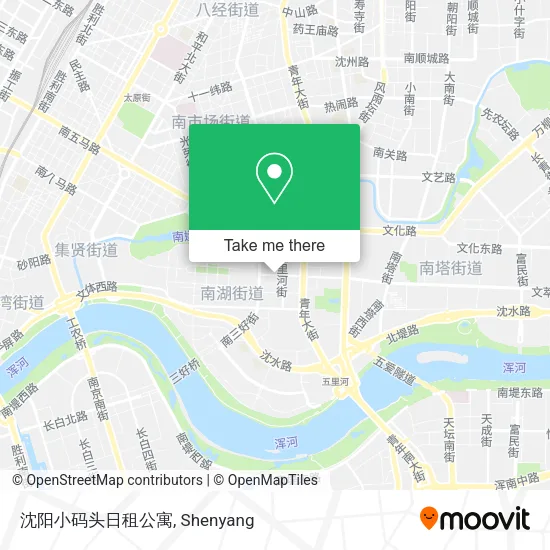 沈阳小码头日租公寓 map