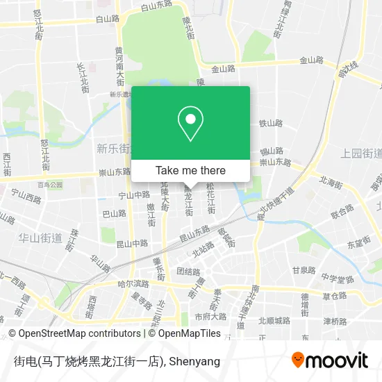 街电(马丁烧烤黑龙江街一店) map