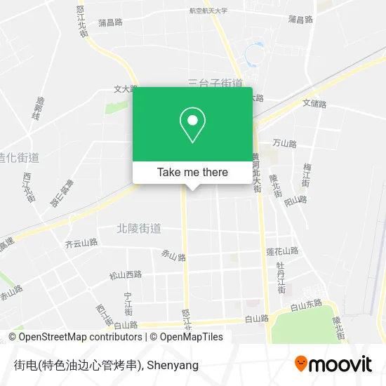 街电(特色油边心管烤串) map