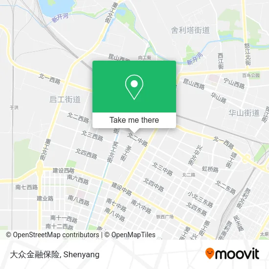 大众金融保险 map