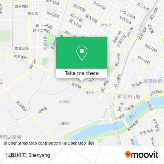 沈阳和美 map