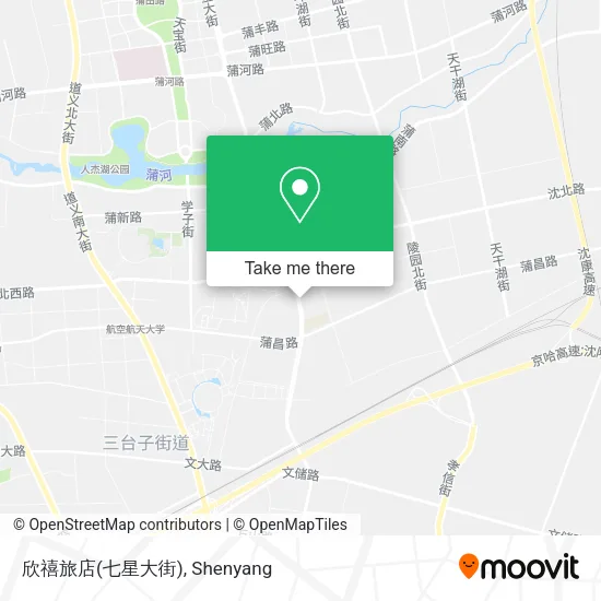欣禧旅店(七星大街) map
