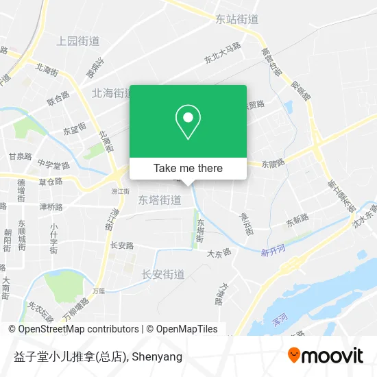 益子堂小儿推拿(总店) map