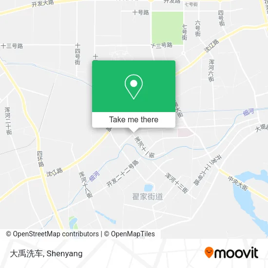 大禹洗车 map