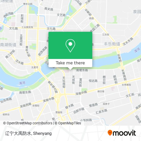 辽宁大禹防水 map