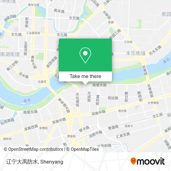 辽宁大禹防水 map