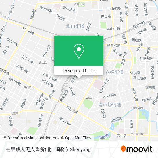 芒果成人无人售货(北二马路) map