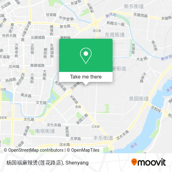 杨国福麻辣烫(莲花路店) map