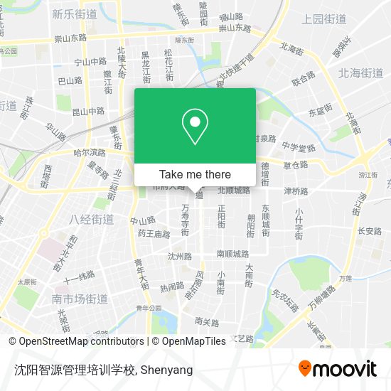 沈阳智源管理培训学校 map