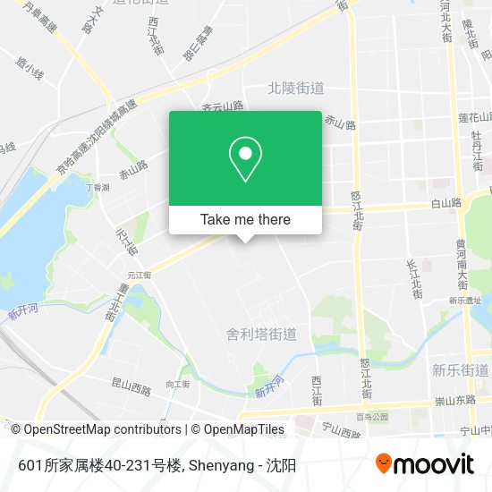 601所家属楼40-231号楼 map