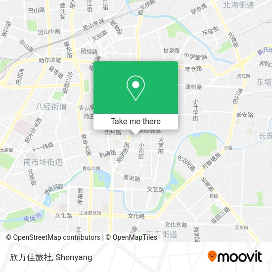 欣万佳旅社 map