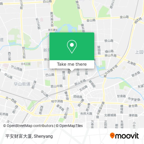 平安财富大厦 map