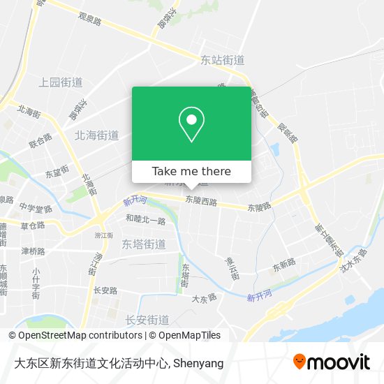 大东区新东街道文化活动中心 map