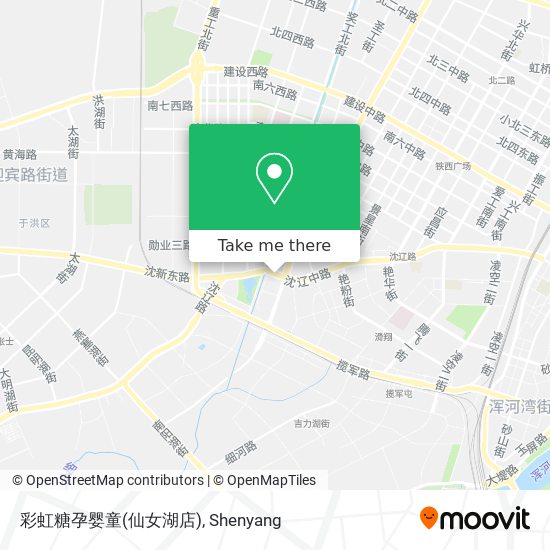 彩虹糖孕婴童(仙女湖店) map