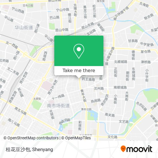 桂花豆沙包 map