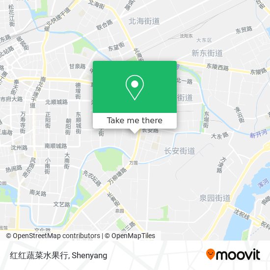 红红蔬菜水果行 map