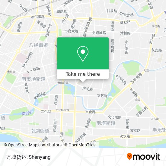 万城货运 map