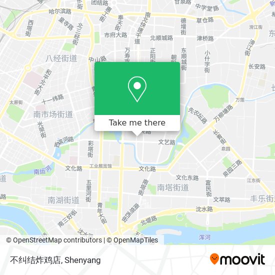 不纠结炸鸡店 map